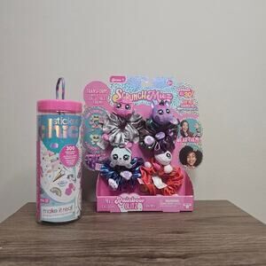 2 Pc Bundle 4 Pack ScrunchMiez  Series 1 & 1 Sticker Chic Shoe Temp Tattoo NWT